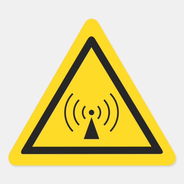 rf Warning Sticker (Front)