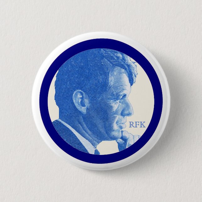 RFK 6 CM ROUND BADGE (Front)