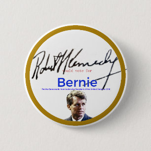 RFK for Bernie Sanders 6 Cm Round Badge