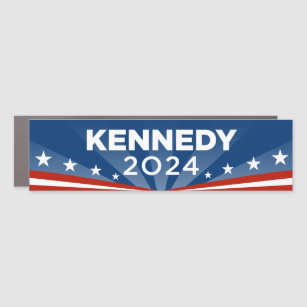RFK Jr Robert Kennedy Jr 2024 Bumper Car Magnet