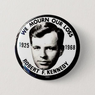 RFK Mourn - Button