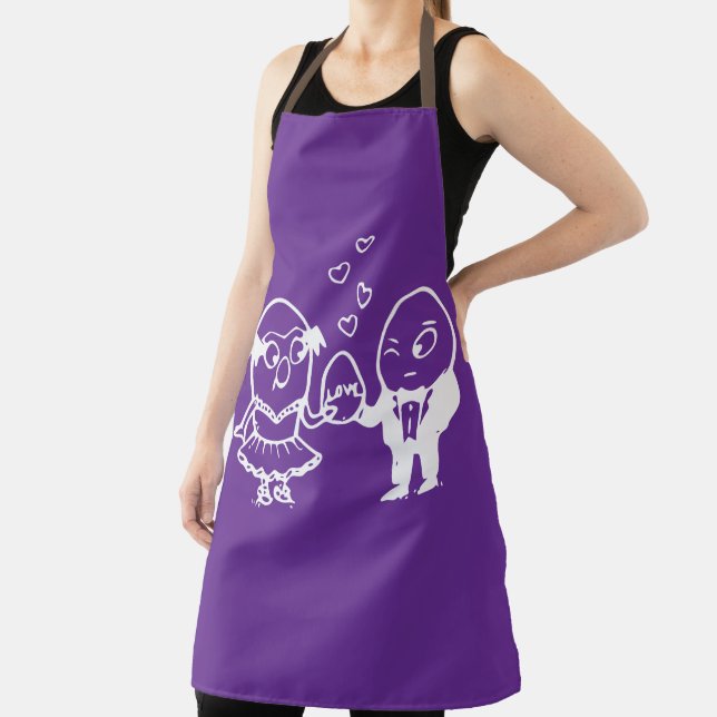 RG RA Egg Art Apron (Insitu)