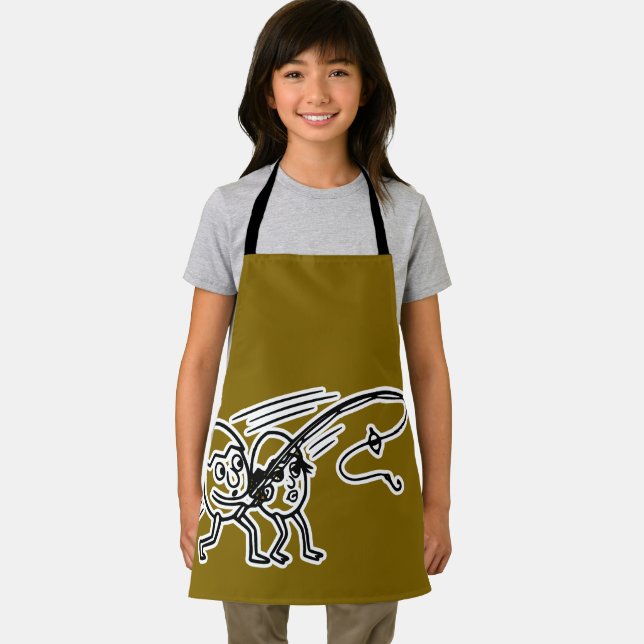 RG RA Egg Art Apron (Insitu)