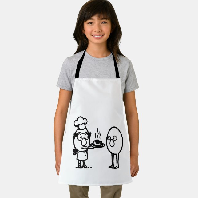 RG RA Egg Art Apron (Insitu)