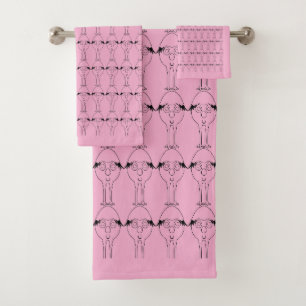 RG RA Egg Art Bath Towel Set