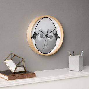 RG RA Egg Art Clock