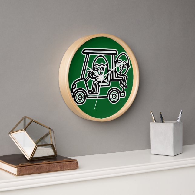 RG RA Egg Art Clock (Office)