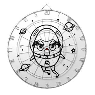 RG RA Egg Art Dartboard