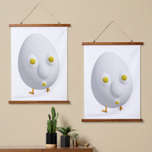 RG RA Egg Art Hanging Tapestry