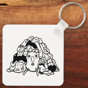 RG RA Egg Art Key Ring