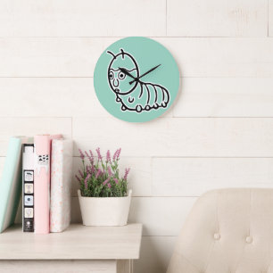 RG RA Egg Art Large Clock