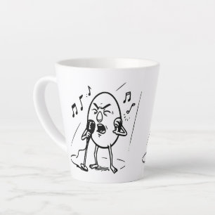 RG RA Egg Art Latte Mug