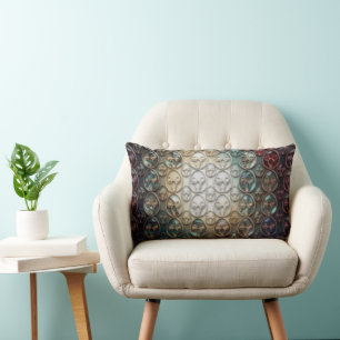 RG RA Egg Art Lumbar Cushion