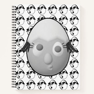 RG RA Egg Art Notebook