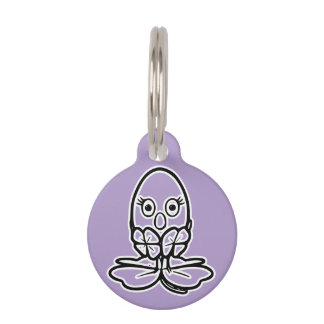 RG RA Egg Art Pet Tag