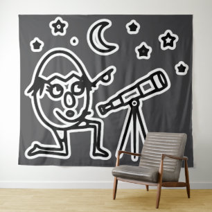 RG RA Egg Art Tapestry