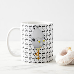 RG & RA Quirky Egg Character Cute Design Coffee Mug