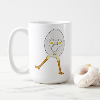 RG & RA Quirky Egg Character Cute Design Coffee Mug