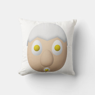 RG & RA Quirky Egg Character Cute Design Cushion