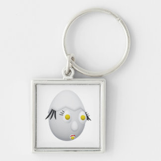 RG & RA Quirky Egg Character Cute Design Key Ring