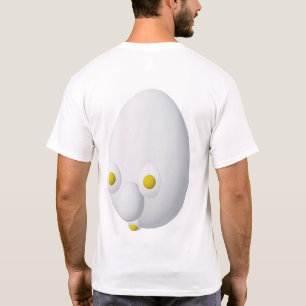 RG & RA Quirky Egg Character Cute Design T-Shirt
