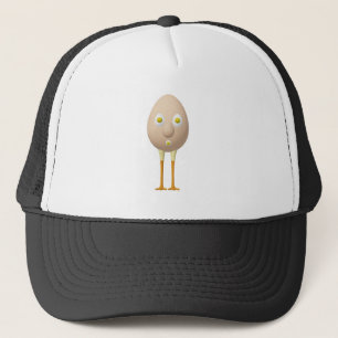 RG & RA Quirky Egg Character Cute Design Trucker Hat
