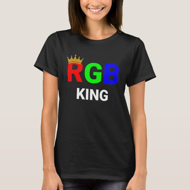RGB King T-Shirt (Front)