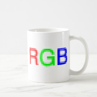 RGB-pixelated Coffee Mug
