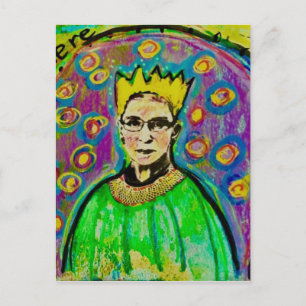 RGB Postcard Ruth Baden Ginsburg- Starring Role