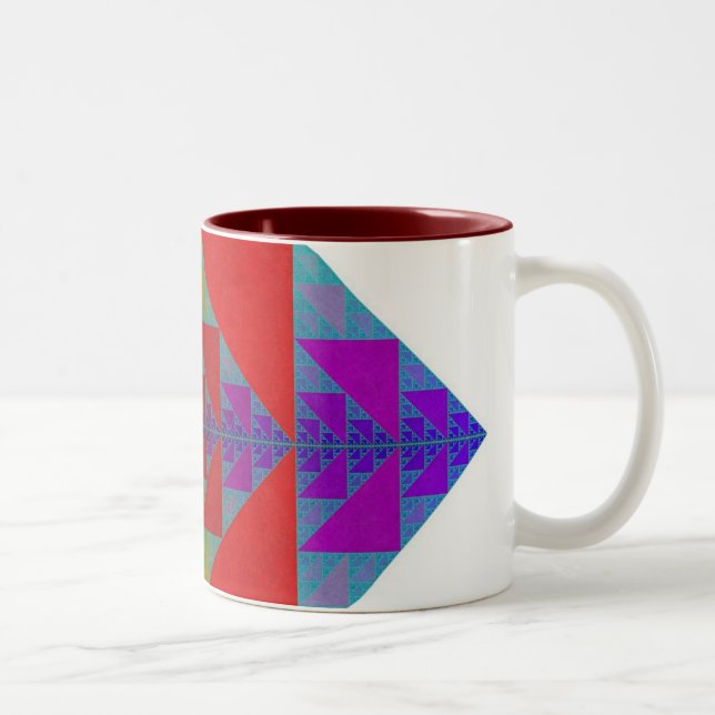 RGB Sierpinski Square Mug (Right)
