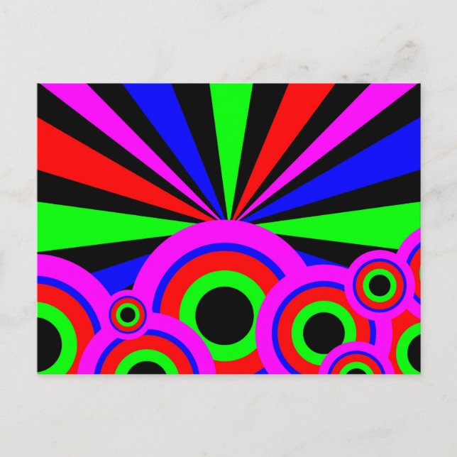 RGB Wallpaper Postcard (Front)