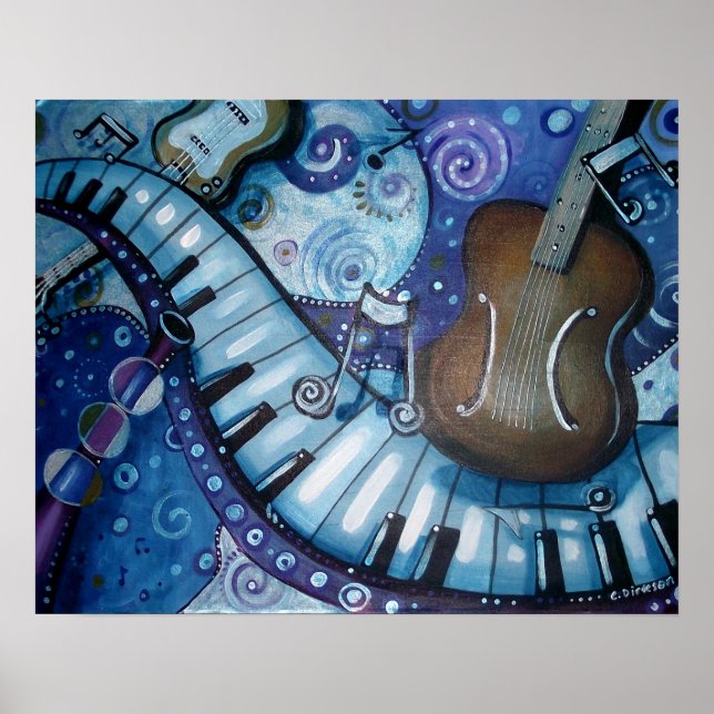 Rhapsody in Blue Poster (Front)