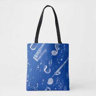 Rhapsody in Blue Tote Bag