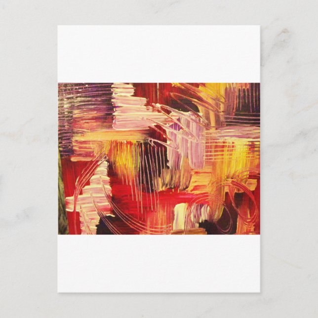 RHAPSODY IN MAGENTA POSTCARD (Front)