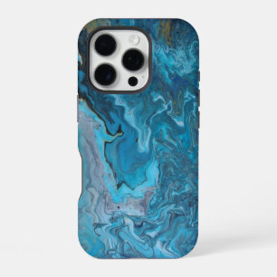 Rhapsody in Turquoise iPhone 16 Pro Case