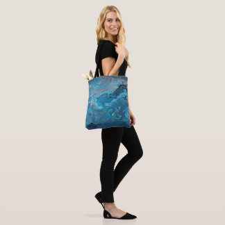 Rhapsody in Turquoise Tote Bag