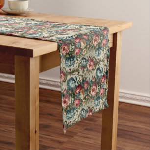 Rhapsody Road – Gothic Floral Short Table Runner