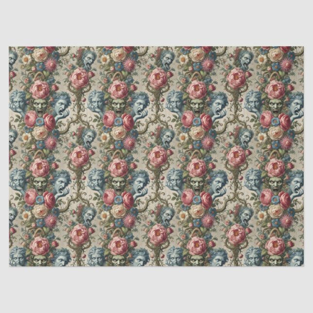 Rhapsody Road – Gothic Victorian Tissue Paper (Front)