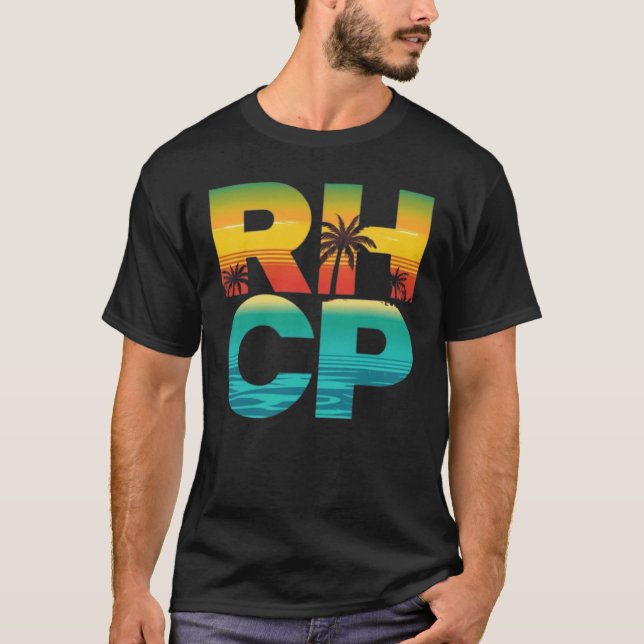 RHCP California Vibes Tee – Red Hot Chili Peppers  (Front)