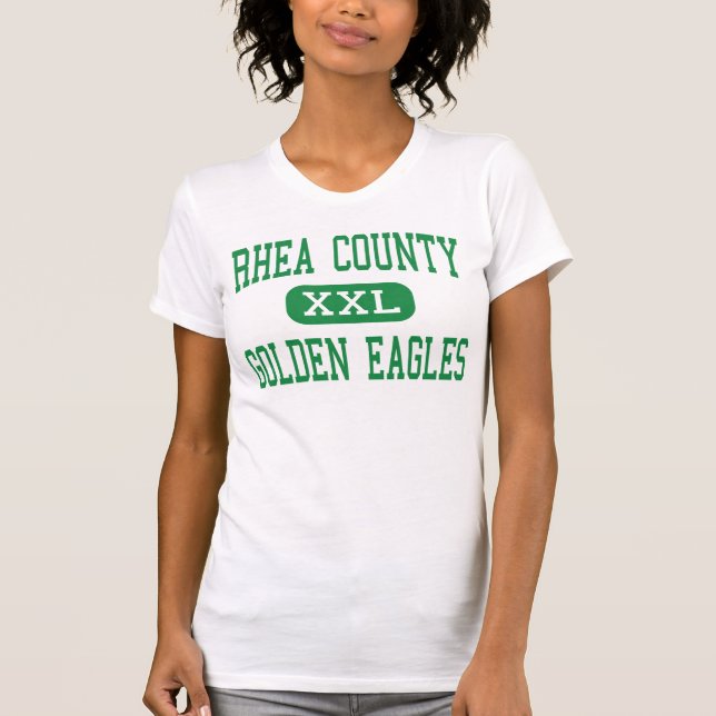 Rhea County - Golden Eagles - High - Evensville T-Shirt (Front)