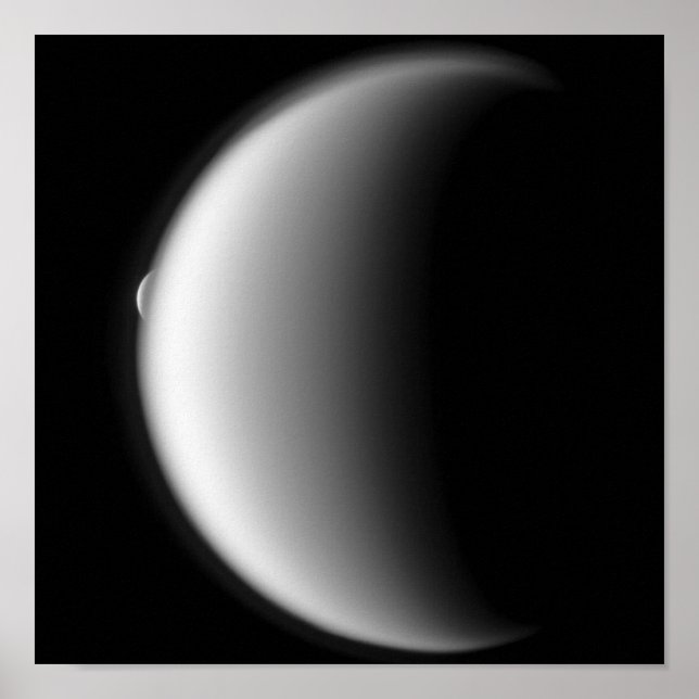 Rhea Emerges from Titan Canvas Print (Front)