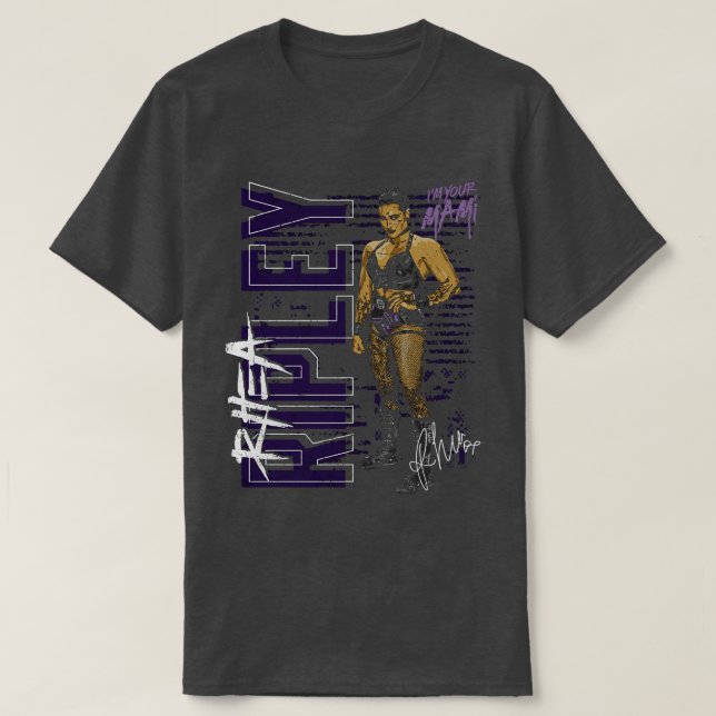 Rhea Ripley Vertical Tank Top (Design Front)