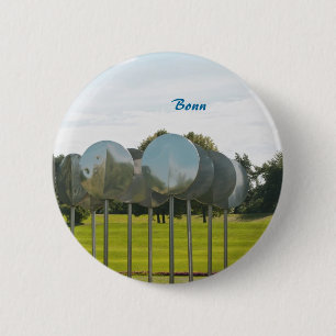 Rheinaue Park in Bonn 6 Cm Round Badge