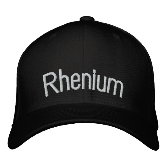Rhenium Embroidered Hat (Front)