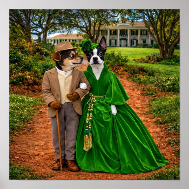 "Rhett & Scarlett" Poster (Front)