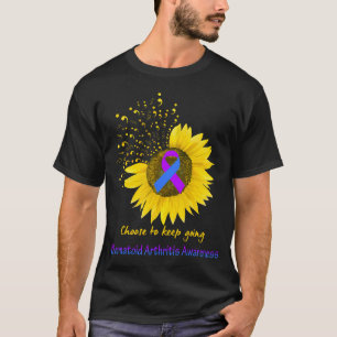 Rheumatoid Arthritis Awareness Choose To Keep Goin T-Shirt