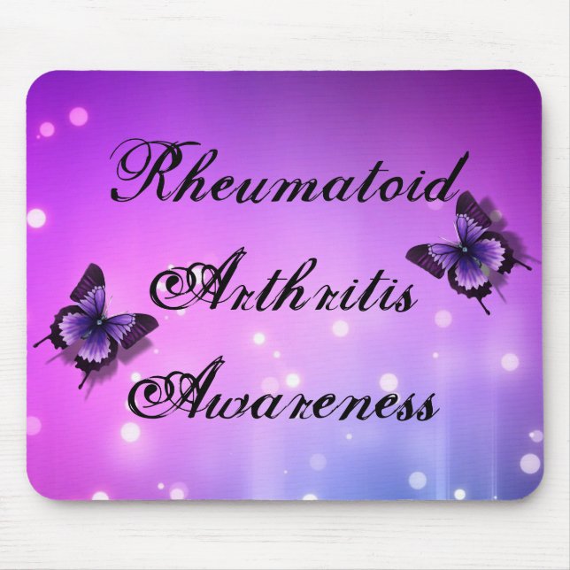 Rheumatoid Arthritis Awareness Mouse Pad (Front)