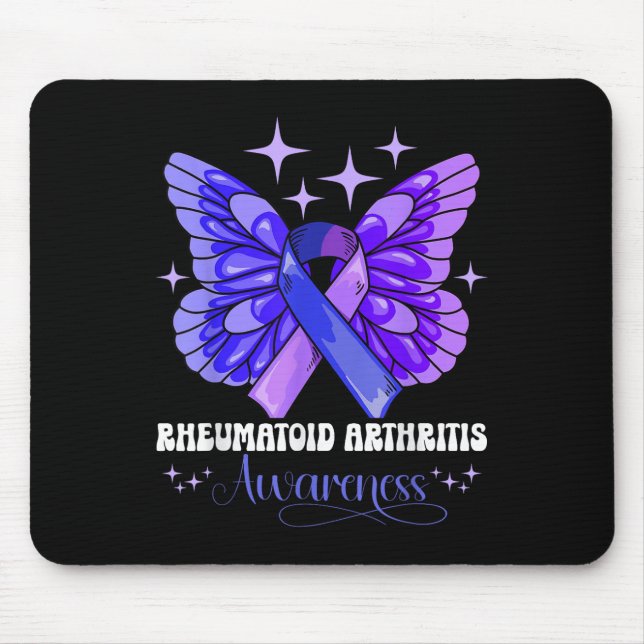 Rheumatoid Arthritis Awareness  Mouse Pad (Front)