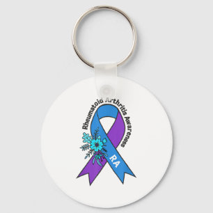 Rheumatoid Arthritis Awareness Ra Warrior Survivor Key Ring