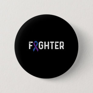 Rheumatoid Arthritis Awareness Ribbon Ra Fighter  6 Cm Round Badge